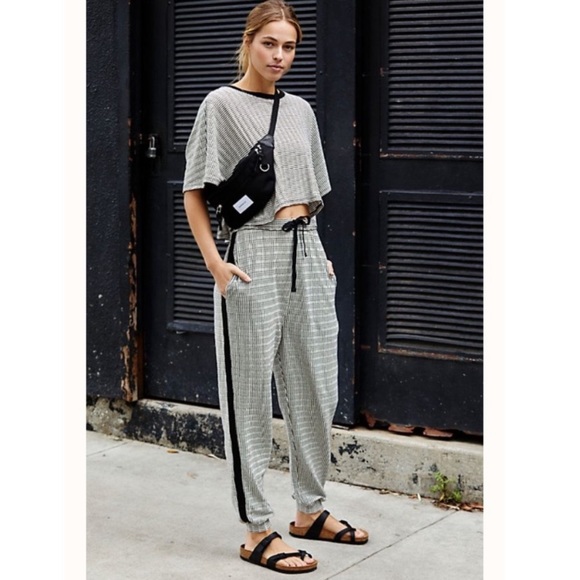 Free People Movement Joggers | Crop Top Set